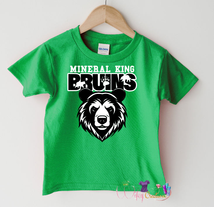 Kids Mk bruins shirt