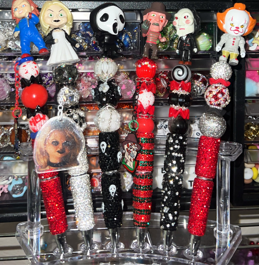 Horror Custom beaded Writing pens