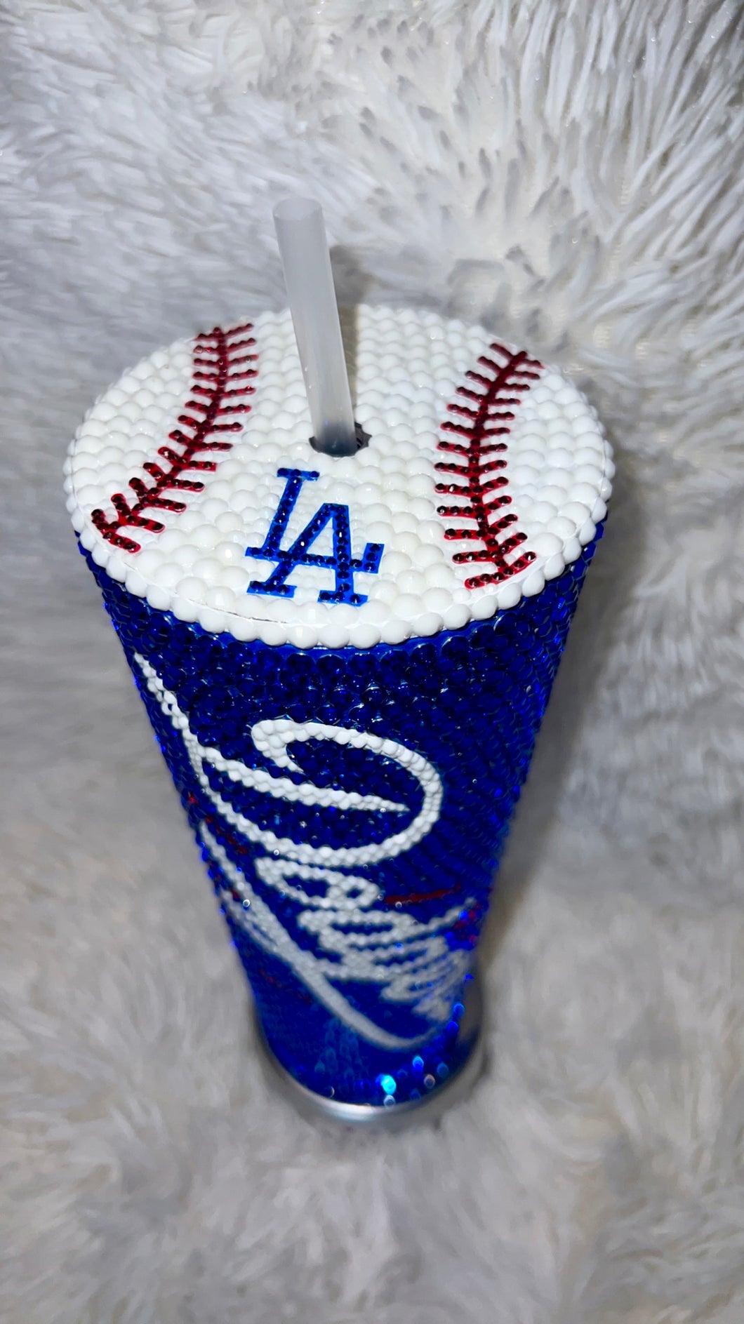 Sports Fully blinged out tumbler