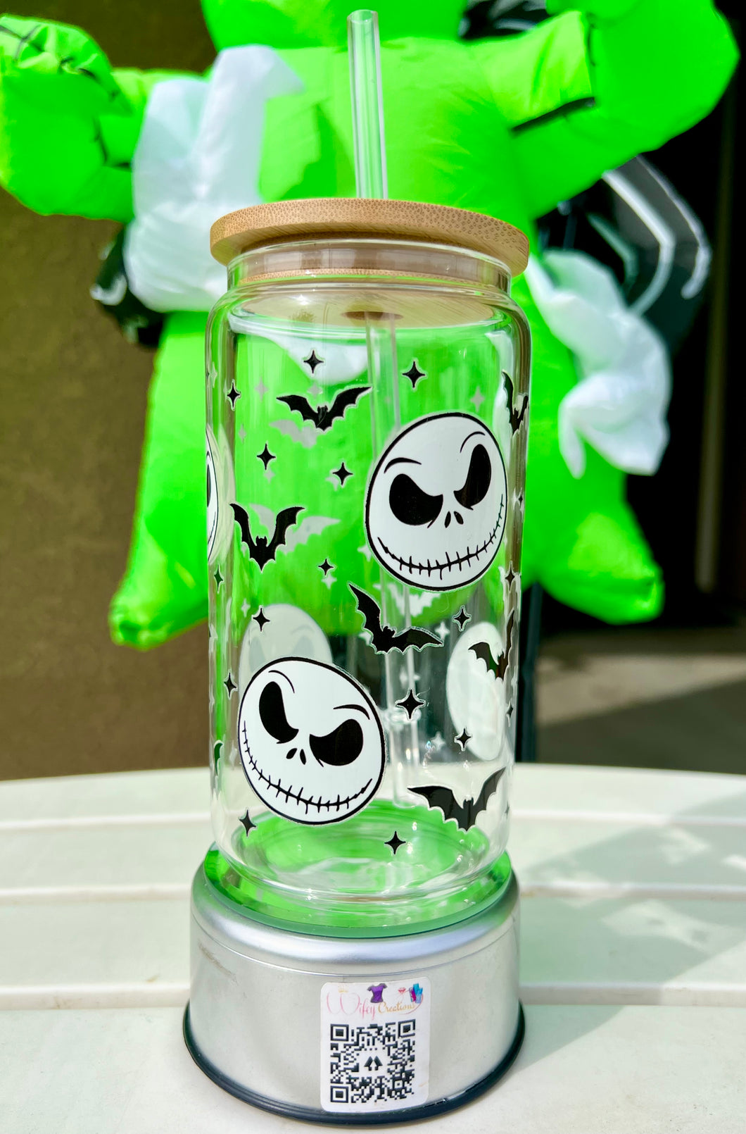 Oogie or jack glass Libby cup