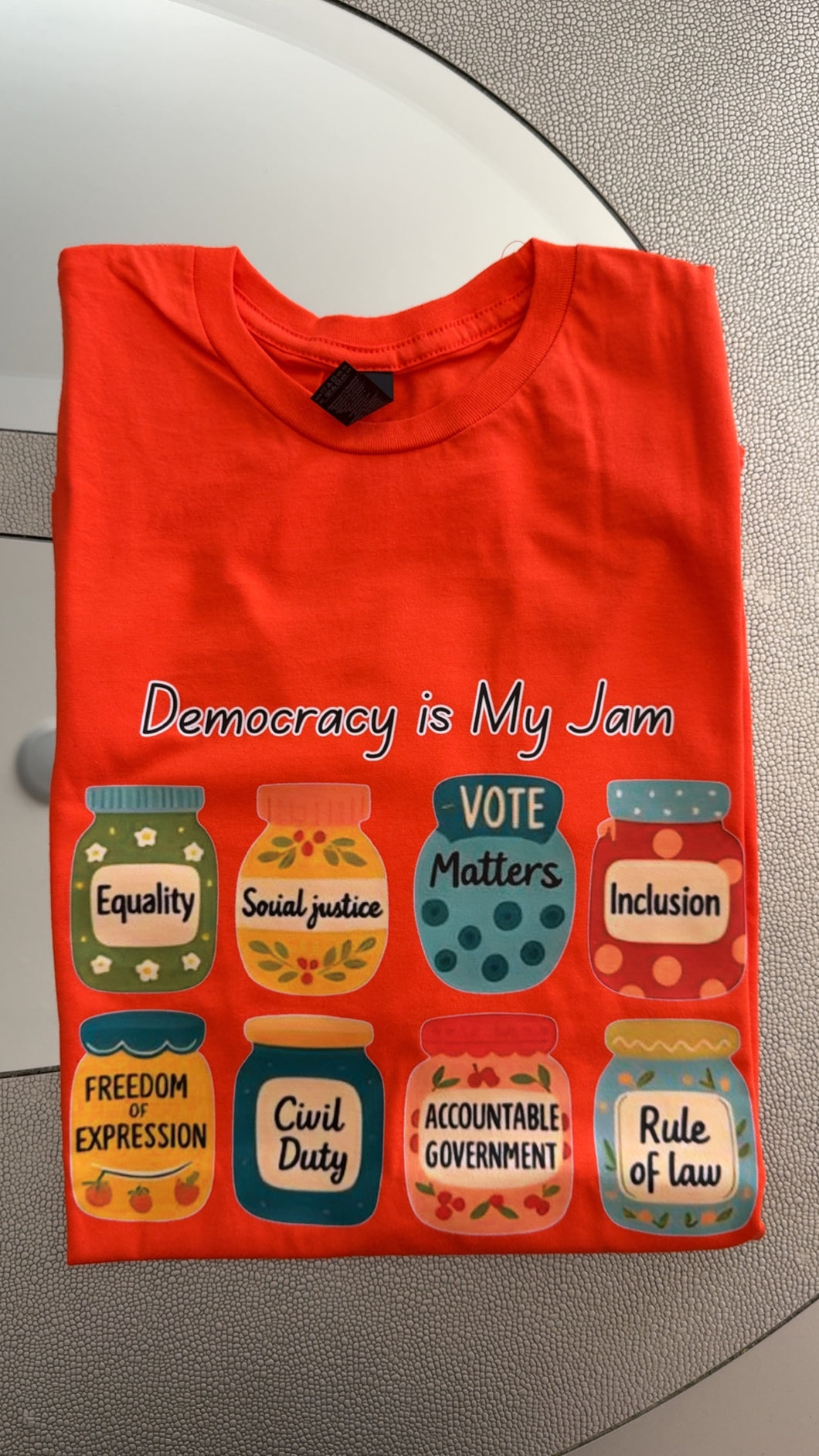 Democracy is my jam