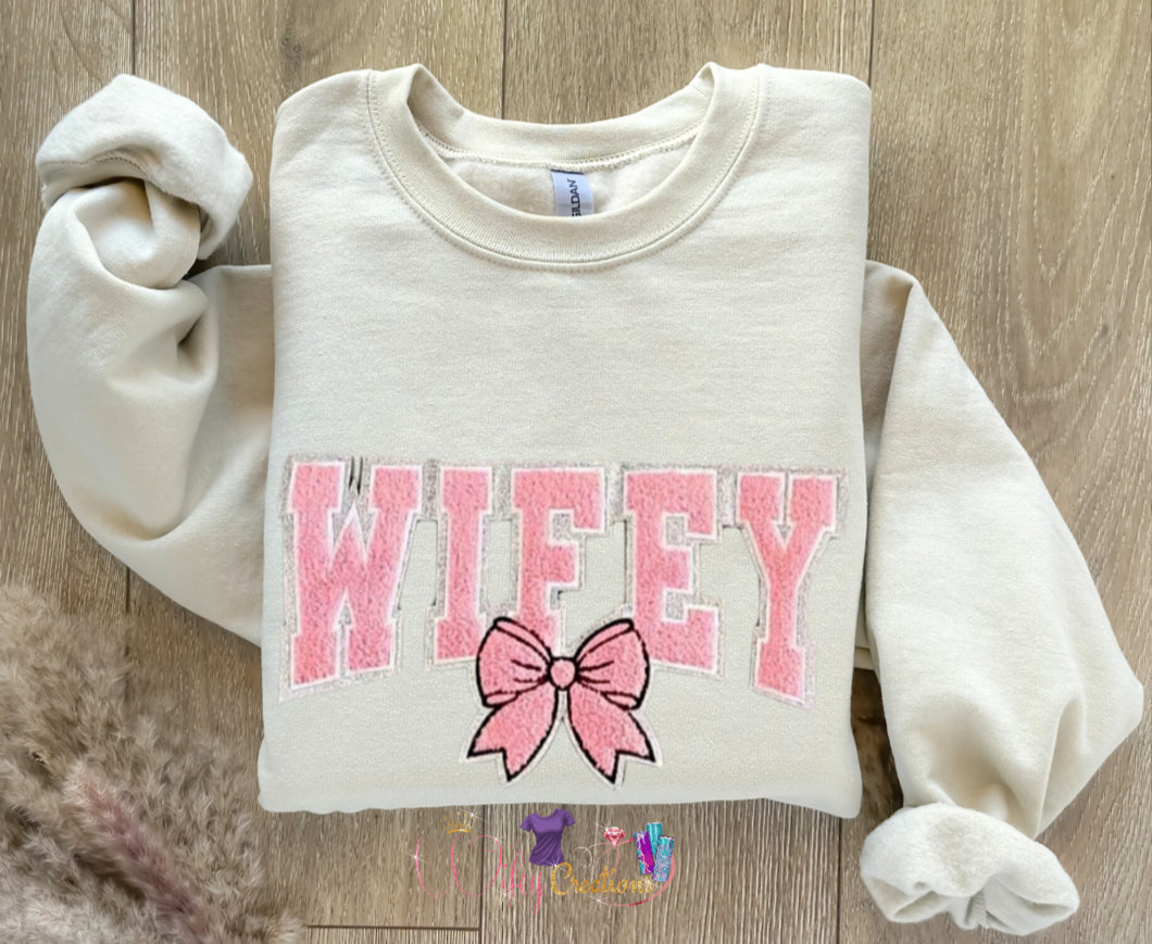 Wifey coquette sweater