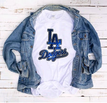 Load image into Gallery viewer, LA dodgers sequence shirt
