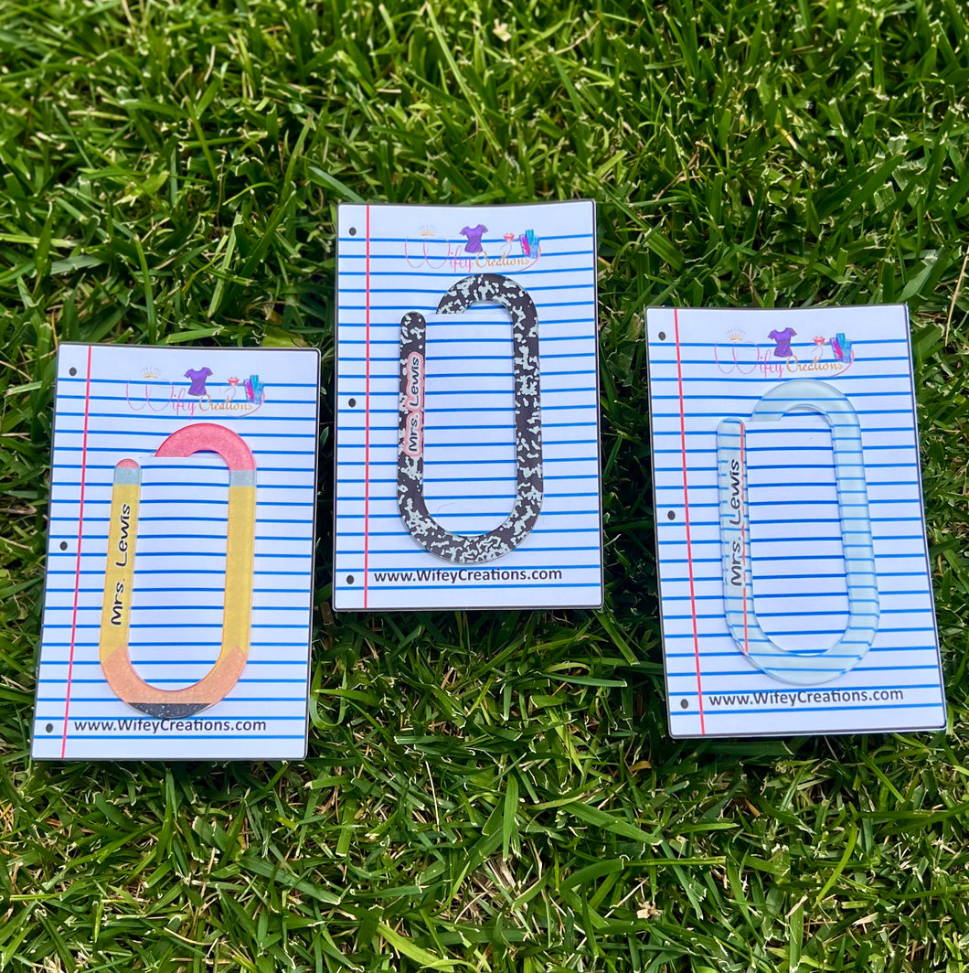 Custom Jumbo Paperclips