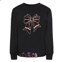 Load image into Gallery viewer, Football coquette bow
