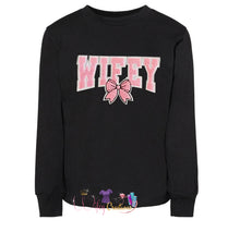 Load image into Gallery viewer, Wifey coquette sweater
