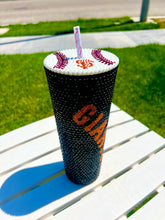 Load image into Gallery viewer, Sports giants rhinestone tumbler
