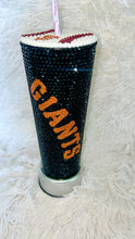 Load image into Gallery viewer, Sports giants rhinestone tumbler
