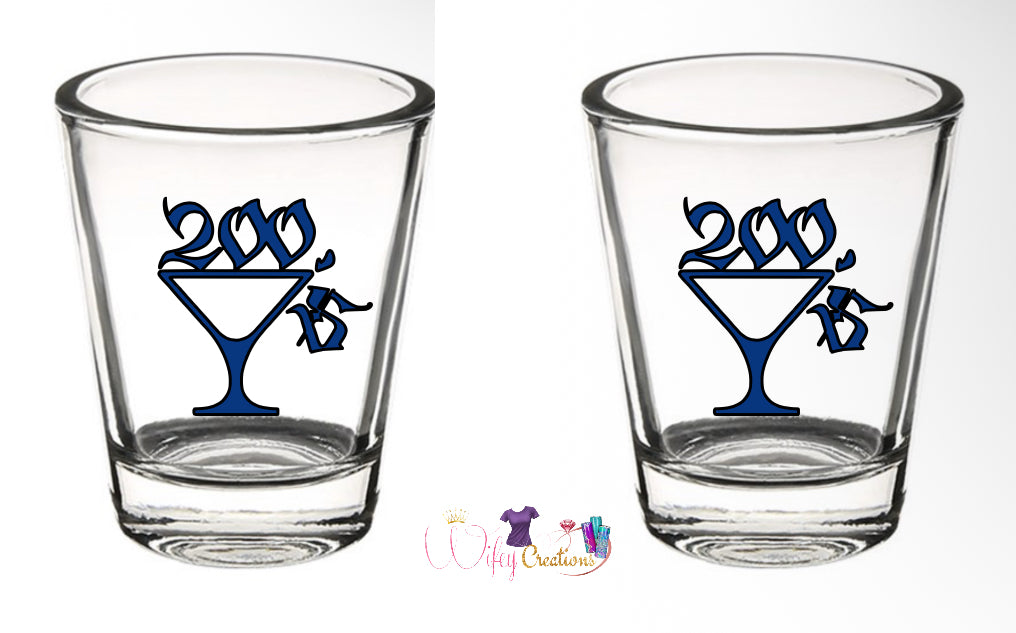 Set of Custom shot glass