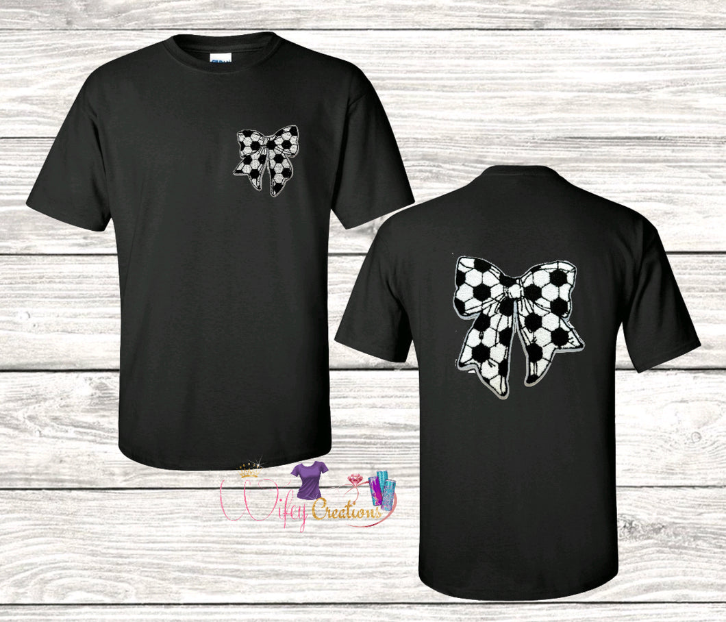 Soccer coquette bows