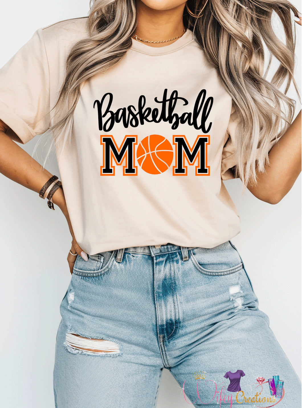 Basketball mom orange