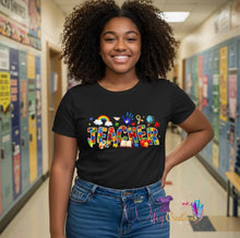Load image into Gallery viewer, Autism awareness teacher
