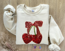 Load image into Gallery viewer, Coquette cherry sweaters
