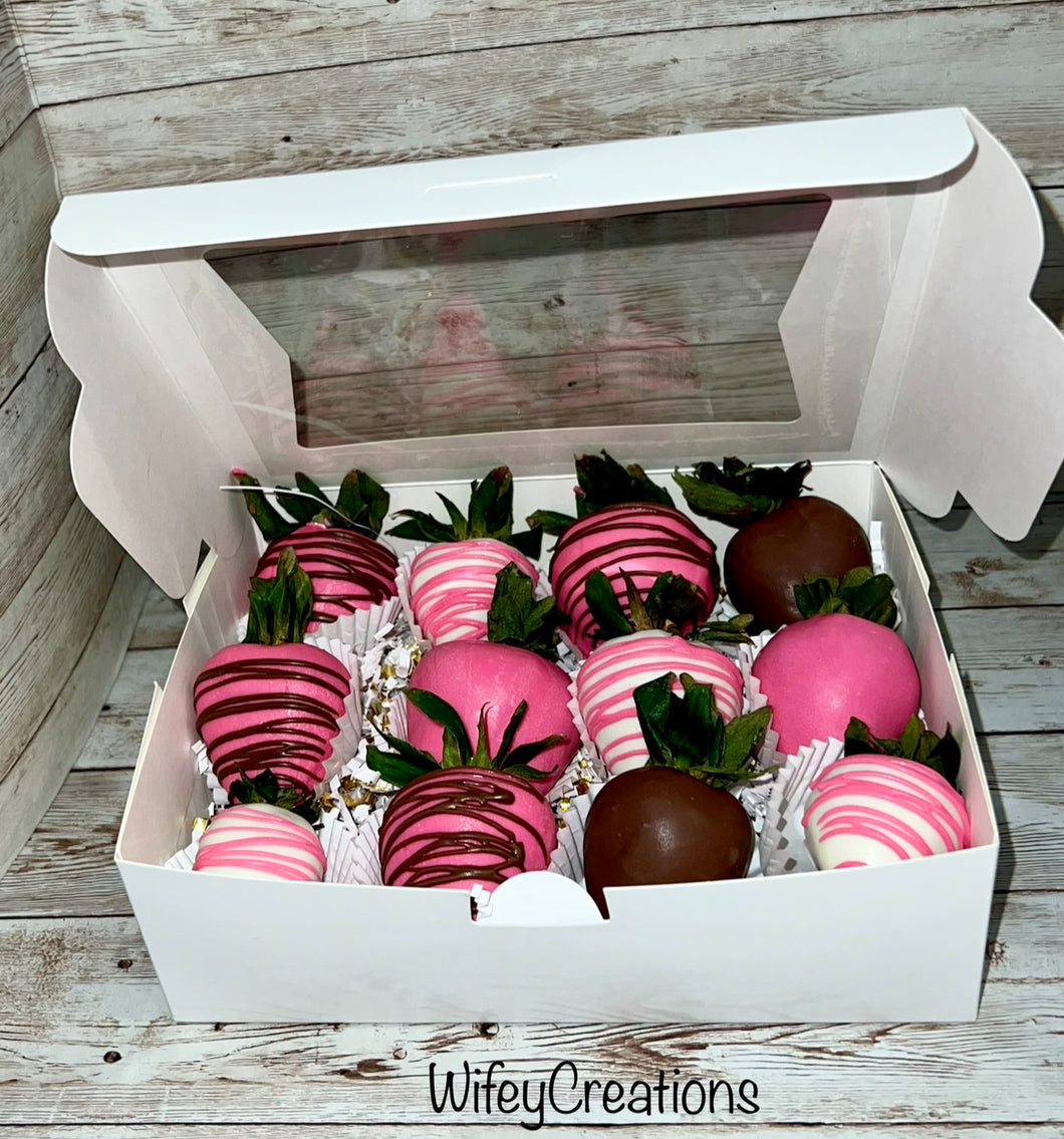 12 strawberries box