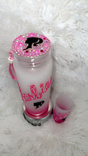 Load image into Gallery viewer, Barbie Matching glass tumbler &amp; shot glass
