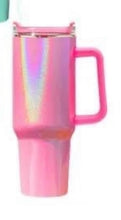 Load image into Gallery viewer, 40oz custom tumbler with handle
