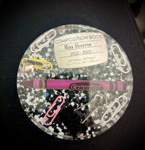Load image into Gallery viewer, Teacher resin cup coaster
