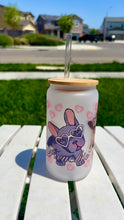 Load image into Gallery viewer, Frenchie glass can cup
