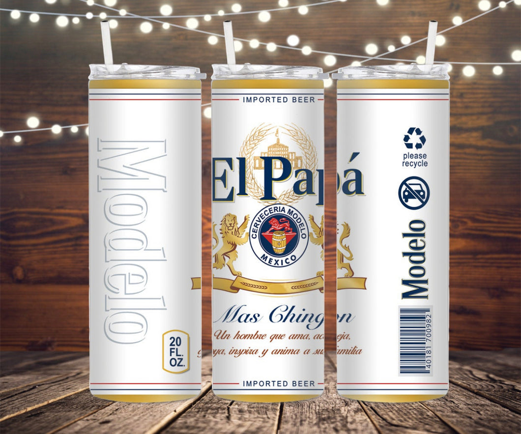 Papa modelo Tumbler
