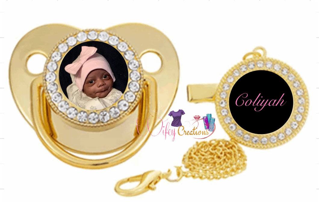 Custom baby pacifier