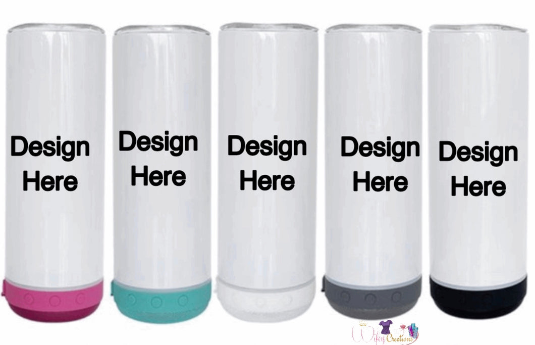 Custom Bluetooth Speaker tumbler