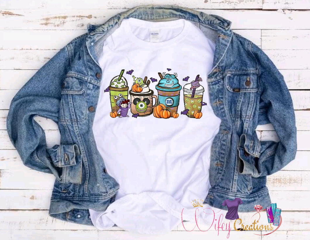Monster coffee shirt
