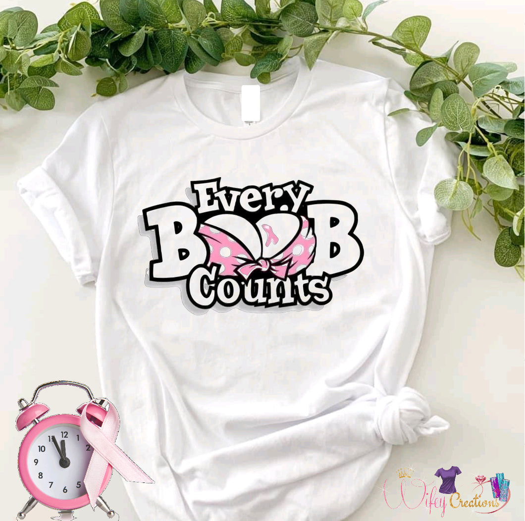 Every boob counts