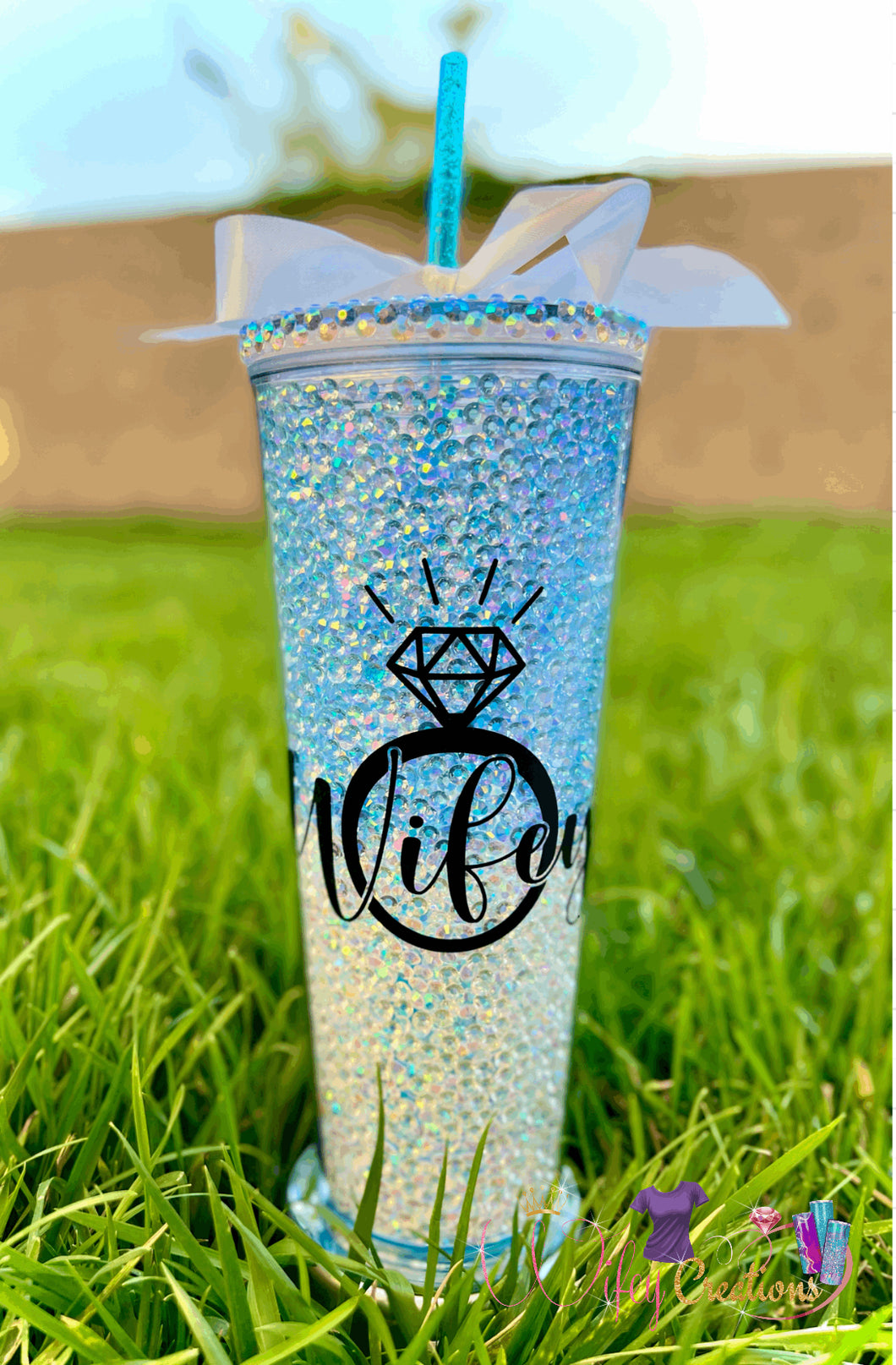 Wifey bling cup