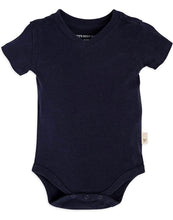 Load image into Gallery viewer, Navy bodysuit
