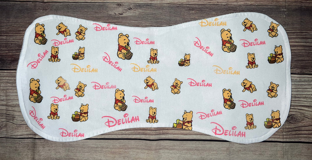 Custom baby burp cloth