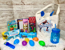 Load image into Gallery viewer, Custom Easter basket with goodies
