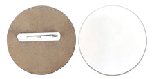 Load image into Gallery viewer, 3 in Memorial button pins
