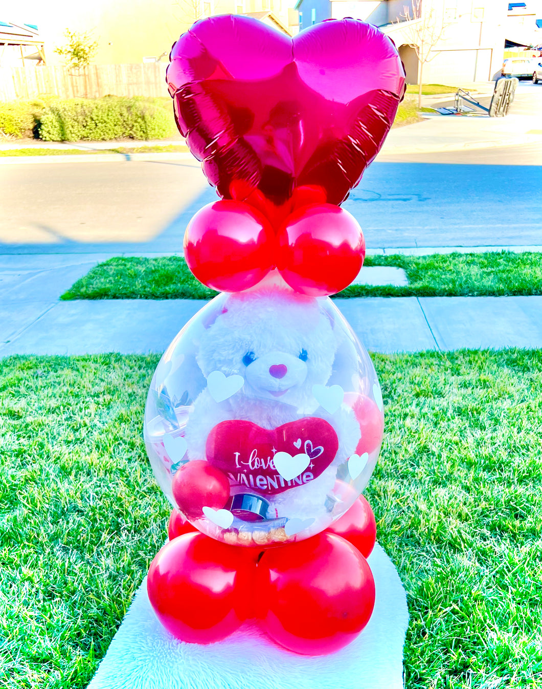 3ft Valentines Stuffed balloon