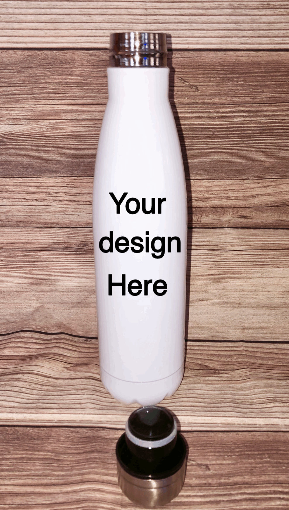 Stainless steel water bottle