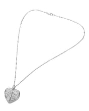 Load image into Gallery viewer, Custom photo Heart wing locket necklace
