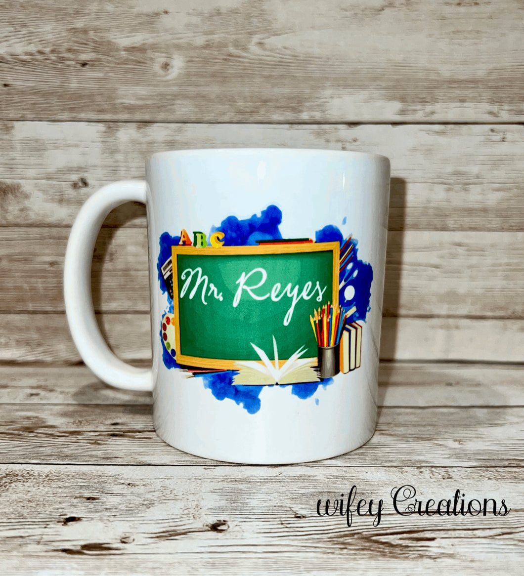 Teacher appreciation mug