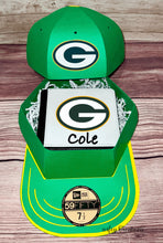 Load image into Gallery viewer, Custom handmade hat gift box with wallet
