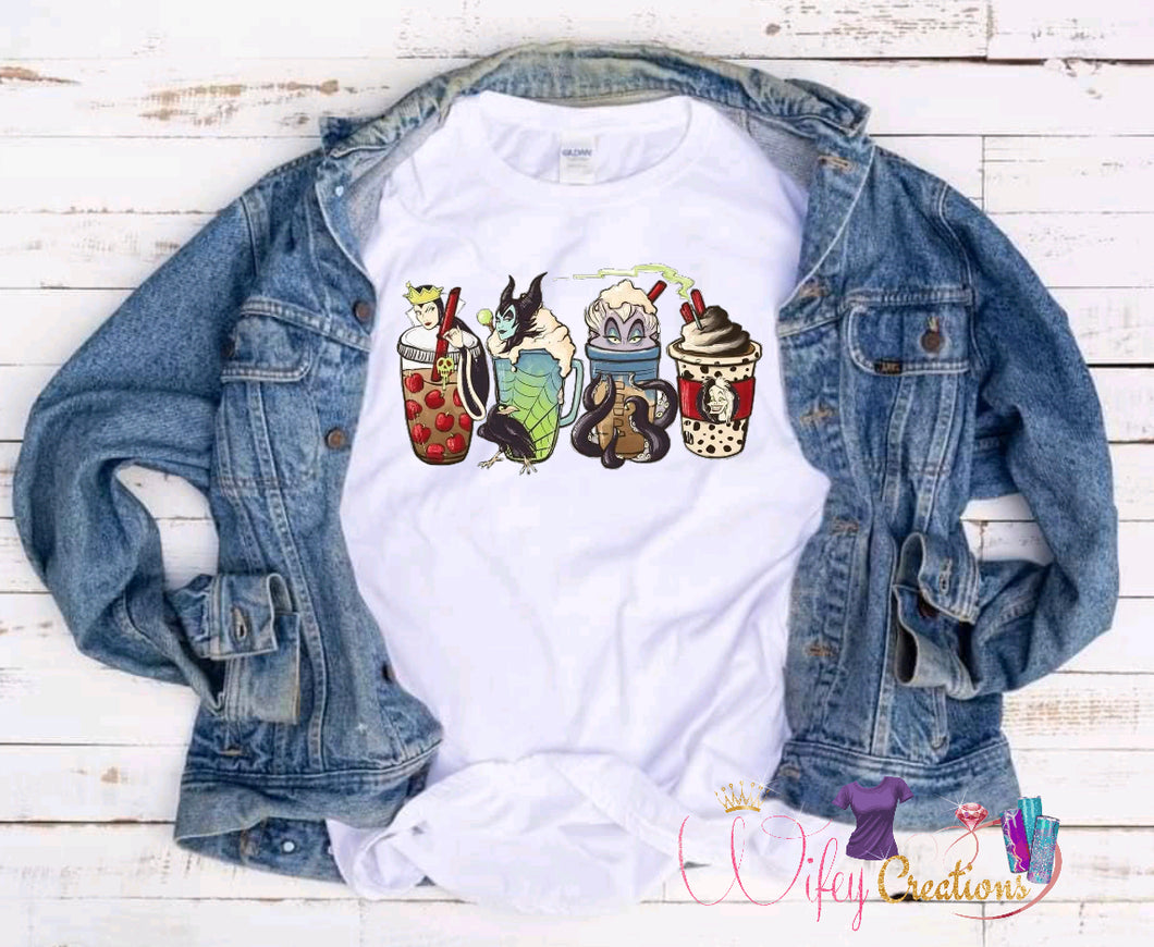 Villains coffee shirt