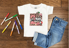 Load image into Gallery viewer, Leopard Grade school shirt
