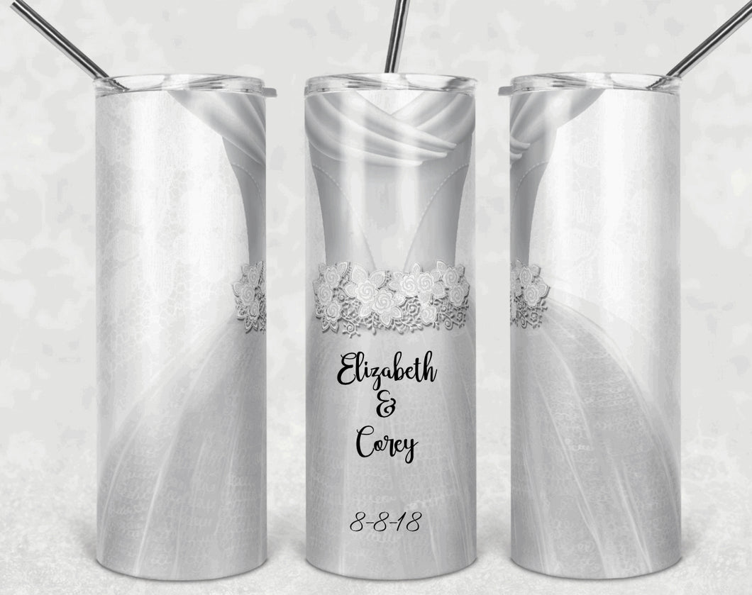 Bride and Groom tumblers