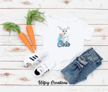 Load image into Gallery viewer, Kids Easter bunny blue
