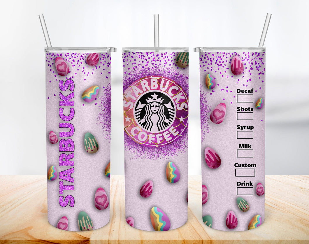 Coffee eggs tumbler