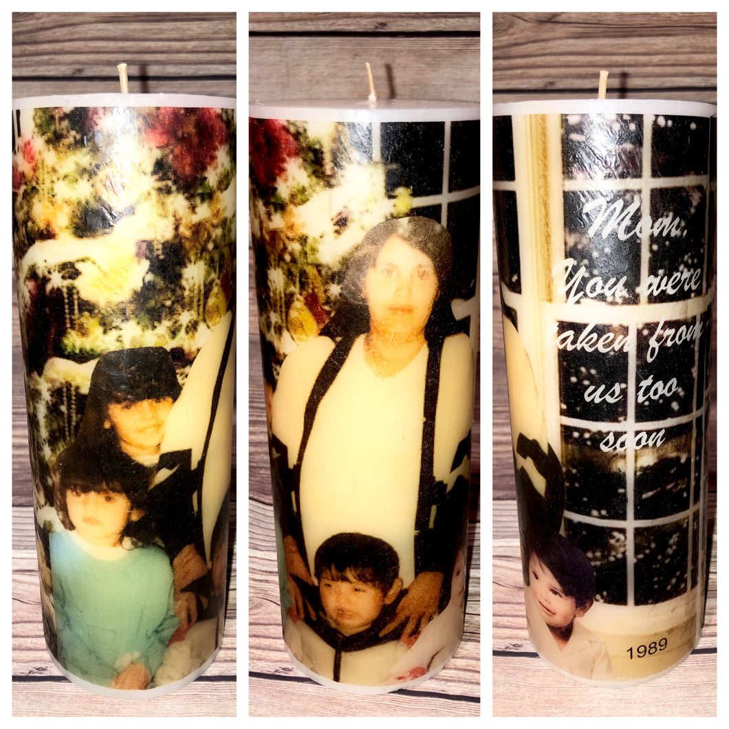 Personalized Wax Candle