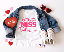 Load image into Gallery viewer, Little miss valentines shirt
