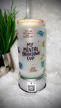 Load image into Gallery viewer, Mental glass cup
