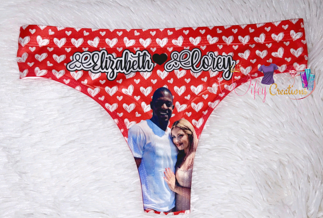 Custom thongs
