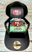 Load image into Gallery viewer, Custom handmade hat gift box with wallet
