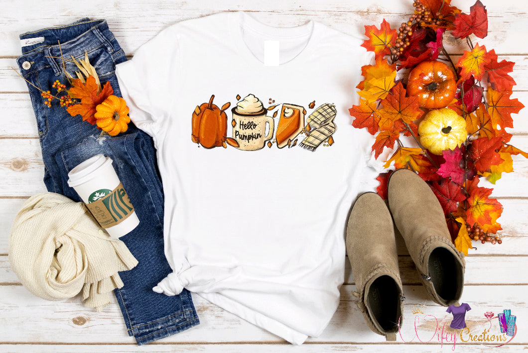 Pumpkin coffee shirt