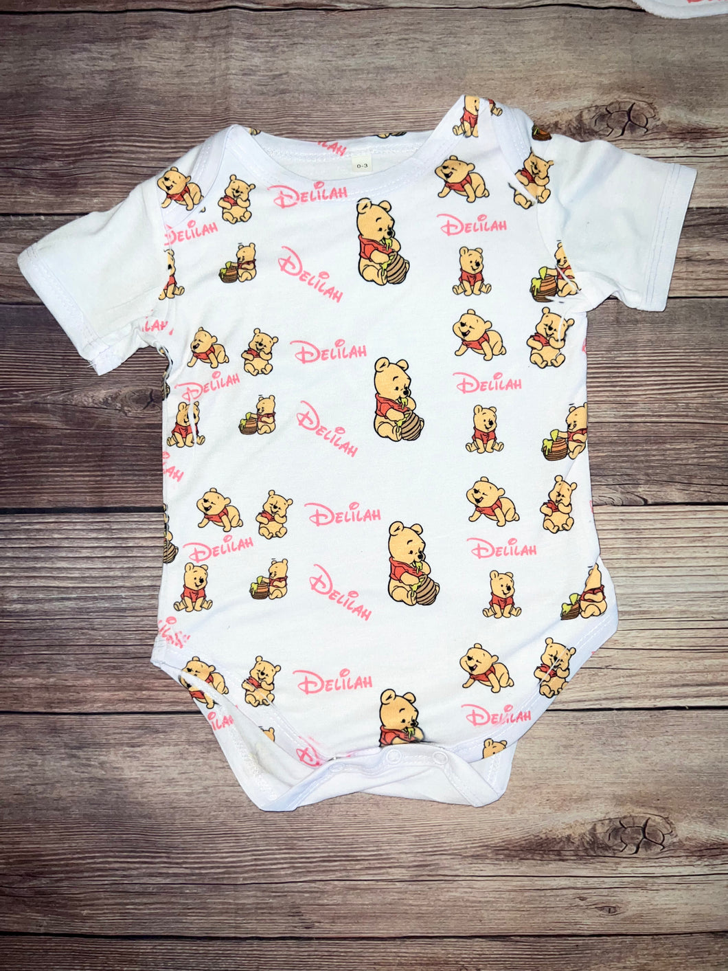 Custom baby bodysuit