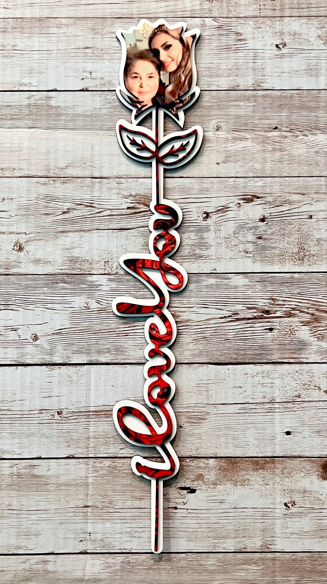 Custom Rose I LOVE YOU
